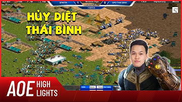 AoE Highlight | Thái bình bất bại đã gục ngã trước Sparta như thế nào