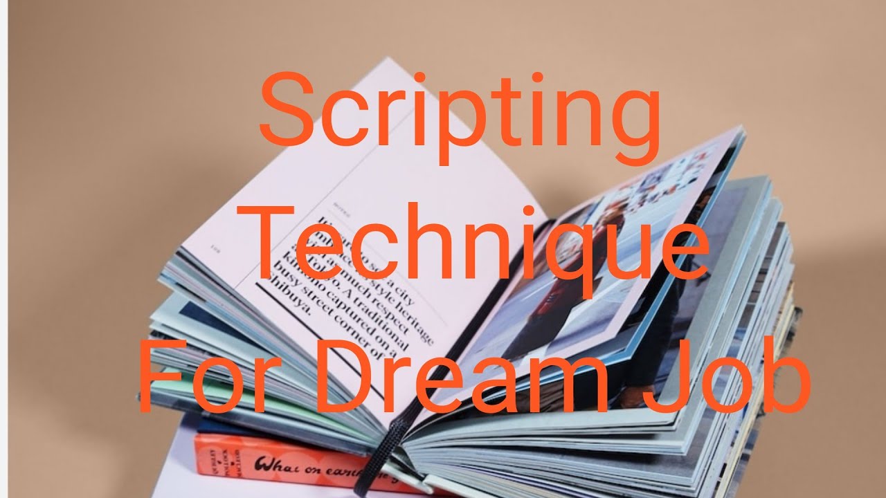 Dream Scripting Tool Get dream job by using scripting technique - YouTube