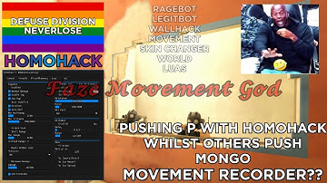 Movement cheating with Homohack on the best CS2 clone || THE BEST FREE DEFUSE DIVISION SCRIPT (2025)