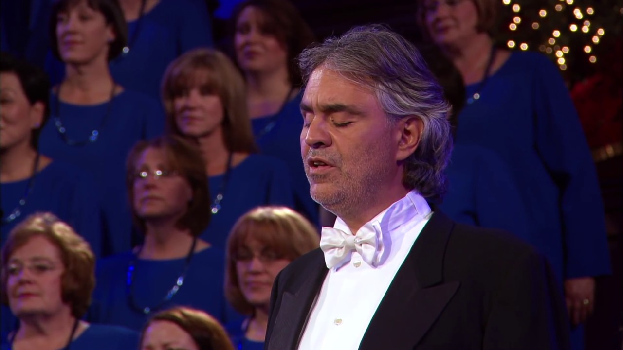 Andrea Bocelli and The Mormon Tabernacle Choir ~ The Lord's Prayer ~ HD ...