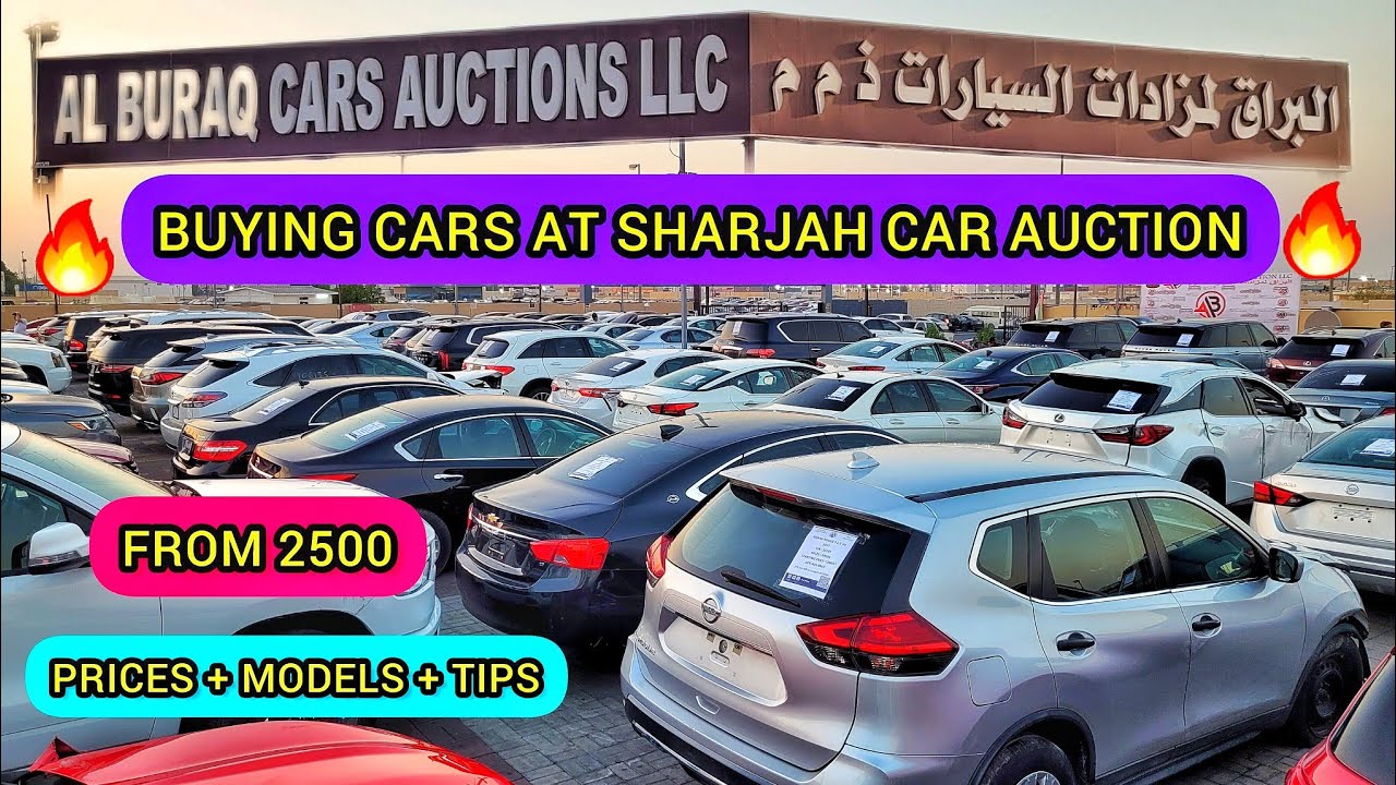SHARJAH USED CAR MARKET AL BURAQ CARS AUCTION SHARJAH SHARJAH CAR MARKET USED CARS UAE