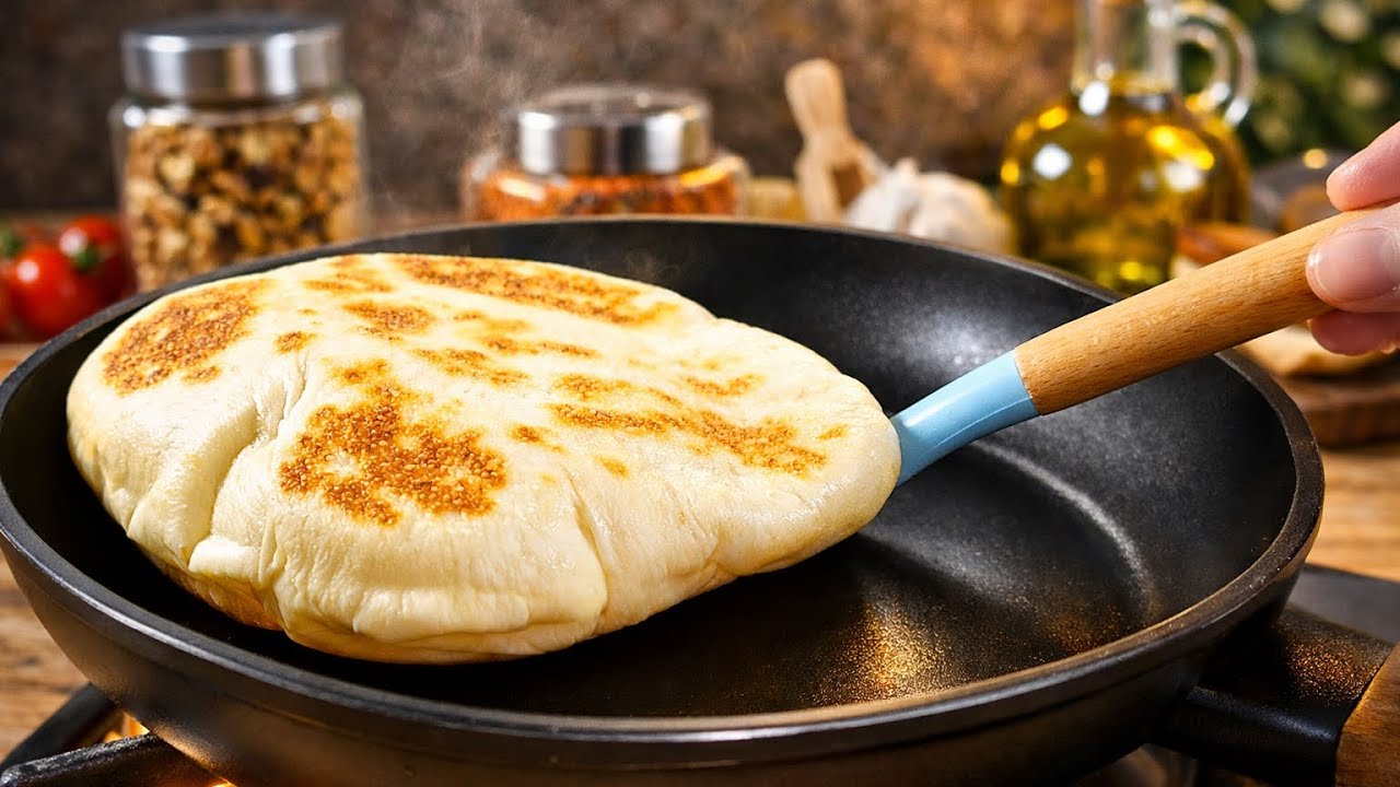 Пушистый и мягкий турецкий базлама, вкусный турецкий хлеб