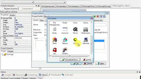 How to set icon in C++ form