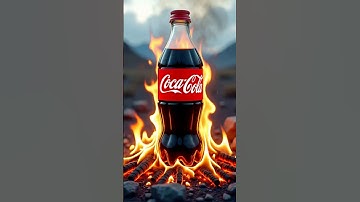 respect 😱🔥l fire able cocacola #experiment #tiktok #science