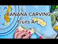 BANANA CARVING #art #viral #practice #shorts #asmr