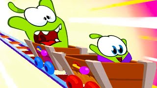 Las Historias de Om Nom 💚 Montaña Rusa Aterradora 🎢 😱 Dibujo animado Cut The Rope by Las Historias de Om Nom - Cut The Rope Oficial 66,910 views 2 months ago 55 minutes