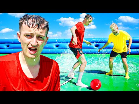 WORLD'S MOST DANGEROUS SLIP N SLIDE FOOTBALL TOURNAMENT!