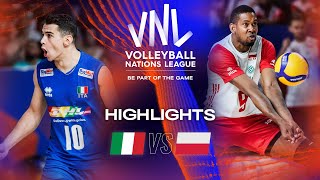 🇮🇹 ITA vs. 🇵🇱 POL - Highlights Week 2 | Men&#39;s VNL 2023