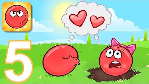 Red Ball 4 Part 5 Final Gameplay | Into The Caves Epic Adventure Walkthrough & Ending