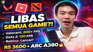 Libas Valorant  Roblox U0026 Dota 2 Test Fps Ryzen 5 3600  Intel Arc A380  valorant dota2 roblox