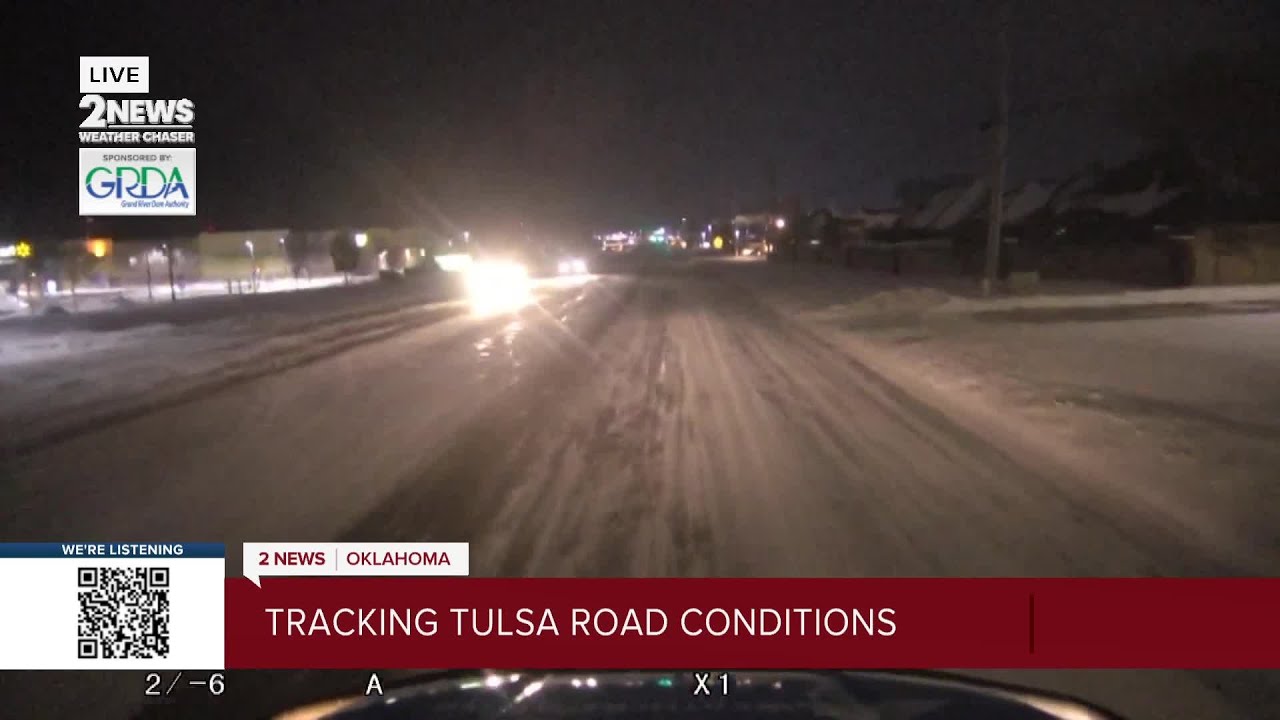 Tracking Tulsa road conditions