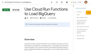 Use Cloud Run Functions to Load BigQuery