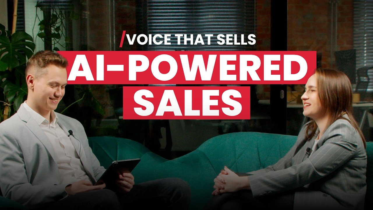 AI voice agent assisting sales representative in field
