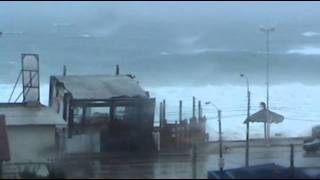 Temporal de viento y lluvias en Viña del Mar (19/06/11)