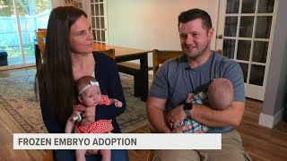 Frozen embryo adoption: Grand Haven family shares story