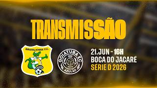 BRASILIENSE X GOIATUBA - BRASILEIRÃO SÉRIE D 2026 - 21/06/2026