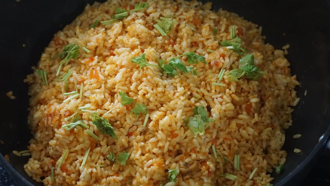 HOW TO MAKE TOMATO RICE ??? തക്കാളി ചൊർ YouTube