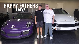 Dad’s Reaction to his FIRST Porsche Mod!!!