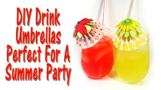 DIY Cocktail Umbrellas