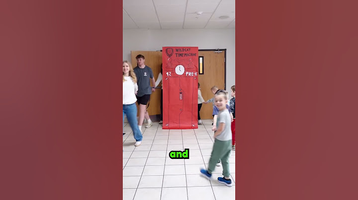 this teacher created a time machine for her students
