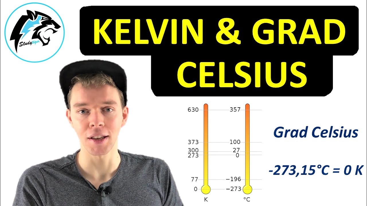 Kelvin & Grad Celsius – (Temperaturskalen & Umwandlung) | Physik