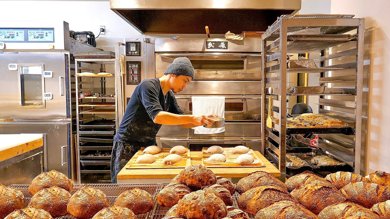 Профессиональные техники японского пекаря – Начало в 3:30 в Кобе