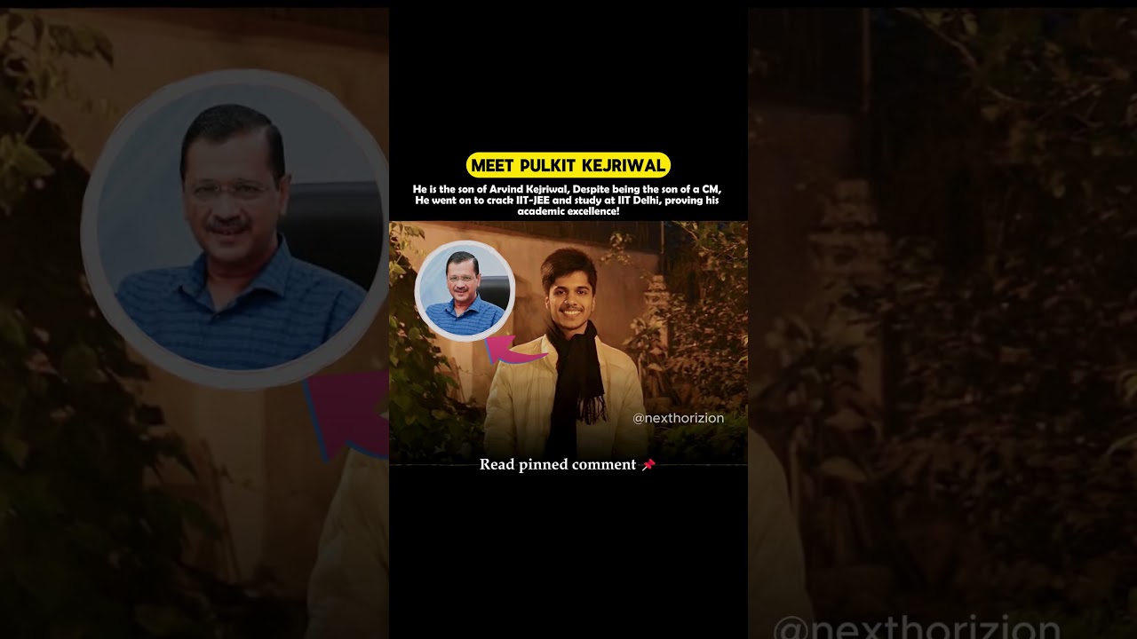 Arvind Kejriwal’s Son Scores 96% & Joins IIT Delhi! 