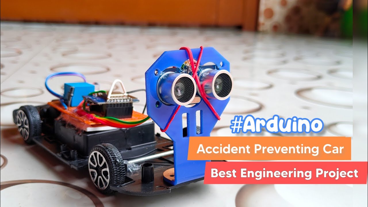 How to make automatic braking Car || How to make Tesla car using by ...