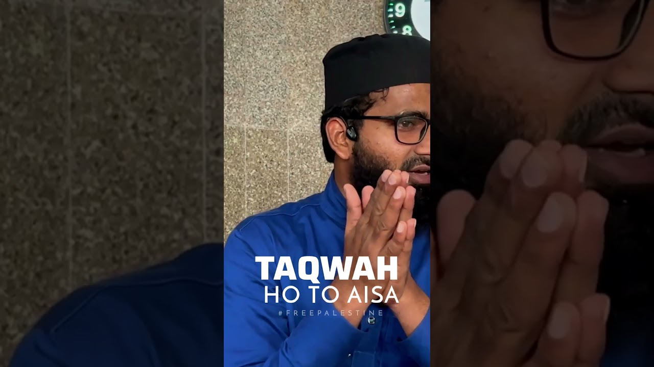 Palestine K Musalmanon Ka Taqwa Moulana Shareef
