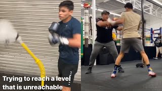 Ryan Garcia Trying To Reach A New Training Level