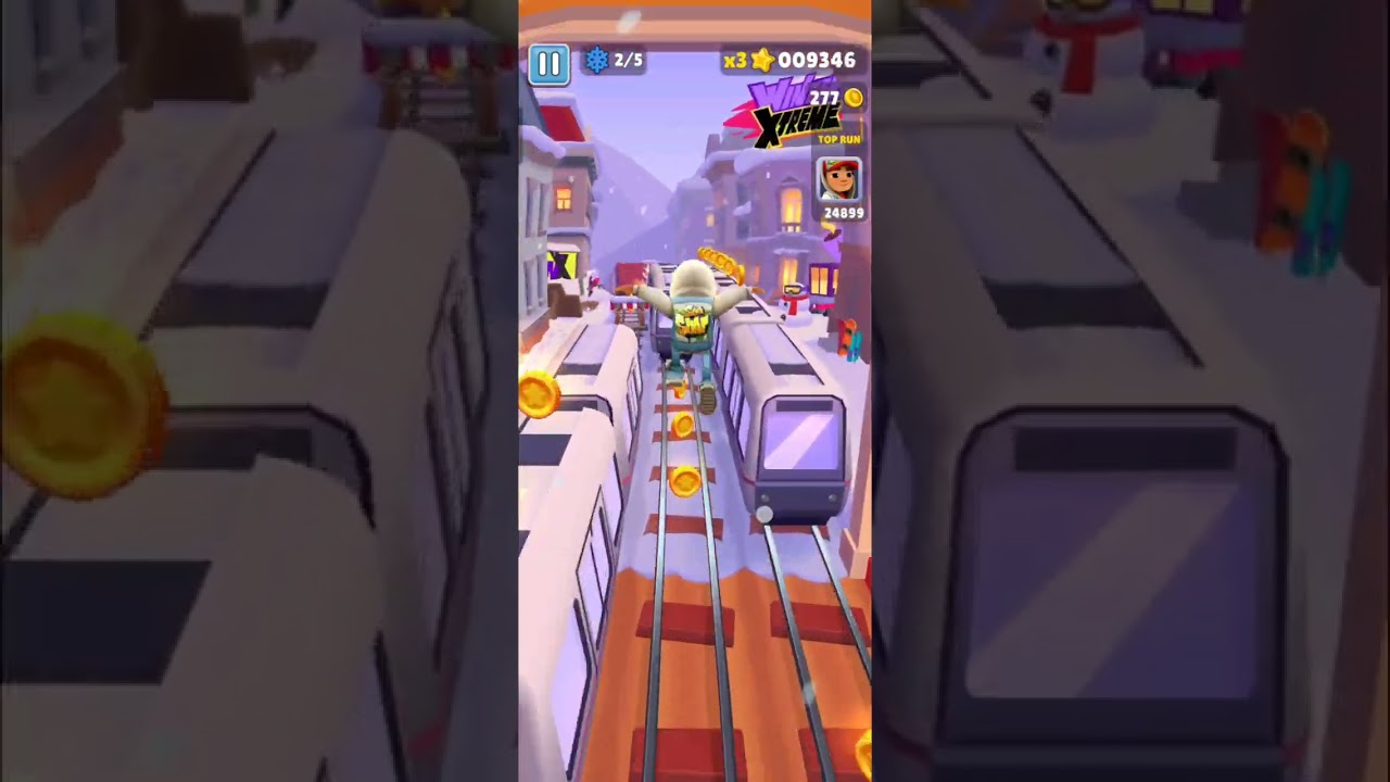 Subway surf... Snow سوب واي