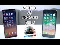 Speedtest iPhone 8 Plus vs Galaxy Note 8: Ai mới là ông vua?