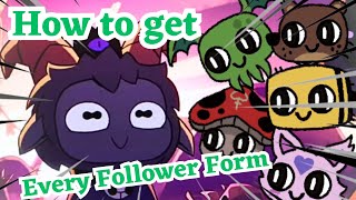 How to get every follower form In Cult of the Lamb