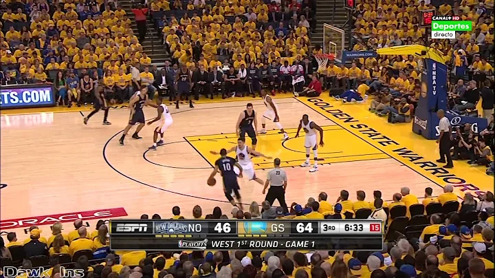 Stephen Curry 34 points vs Pelicans (2015 Playoffs R1G1) (Full Highlights) Too GOOD!