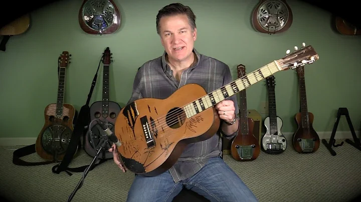 ROB ICKES DOBRO - ROB "YODELIN' BLUES" ON HIS GRANDPA'S 100 YEAR OLD GUITAR