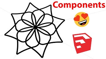 Fun with SketchUp Components | Pattern - TutorialsUp