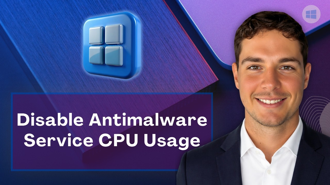 How to Optimize or Disable Antimalware Service Executable High CPU ...