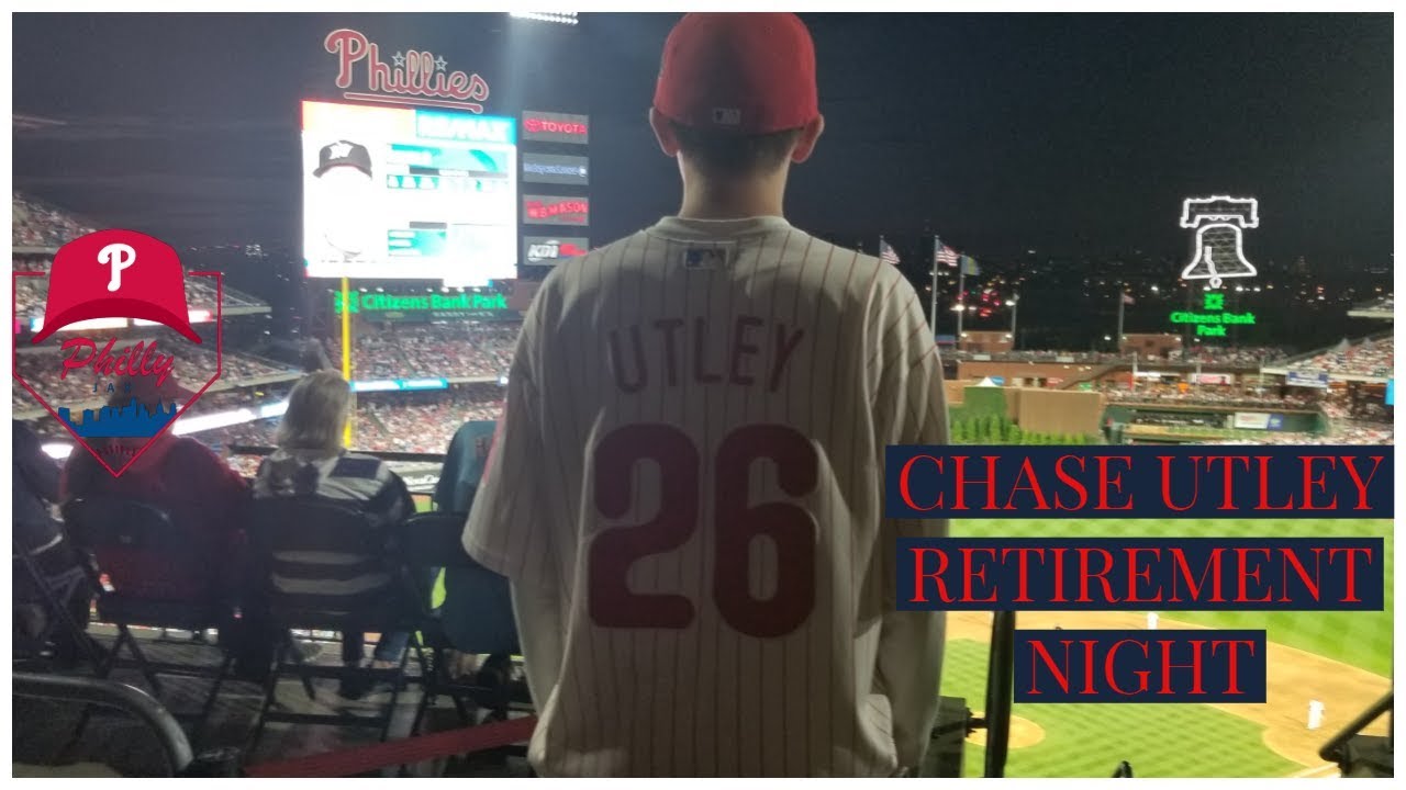 Chase Utley Retirement Night at Citizens Bank Park 6/21/19 