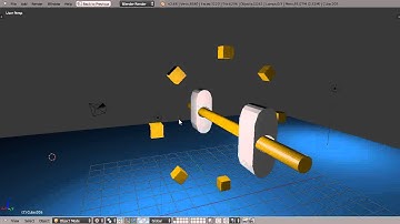 Blender 2.66 Animation - Rigid Body Dynamics Fun Effects