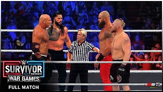 FULL MATCH - Roman Reigns &amp; Goldberg vs. Brock Lesnar &amp; Braun Strowman - WWE Survivor Series 2022