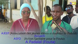 AJEEP WELCOMES ASFO (Health Action for Fouta) in PADALAL (FOUTA) screenshot 2