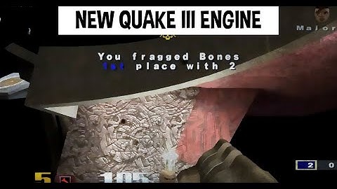 A Look into the ioquake3 Engine, New Engine for Quake III! (Supports 1080p, EVEN 4K with MODS!)