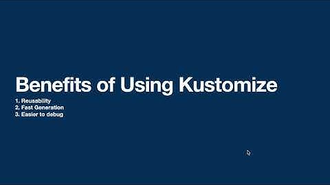 Kustomize instructions(1)