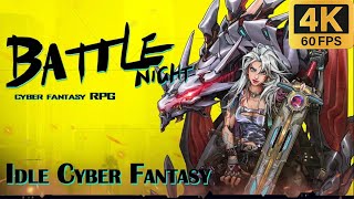 Battle Night: Cyberpunk RPG Gameplay | Android & iOS | 4K 60FPS screenshot 4