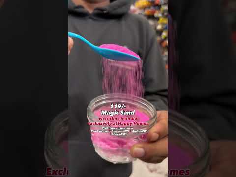 Visit Happy Homes now 🤩 #magicsand #sand #kidsfun #kidsactivities #magictricks #magic #fun #viral