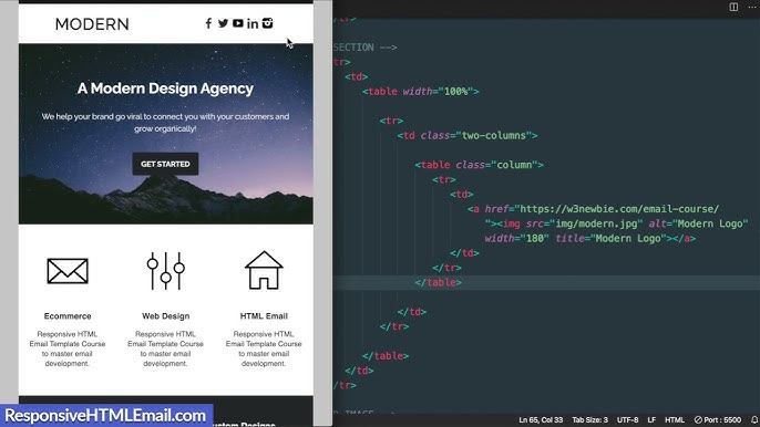 How to create an HTML email signature in Adobe® Dreamweaver® // Real life example with FREE DOWNLOAD - YouTube how-to-create-an-html-email-signature-in-adobe-dreamweaver-real-life-example-with-free-download-youtube