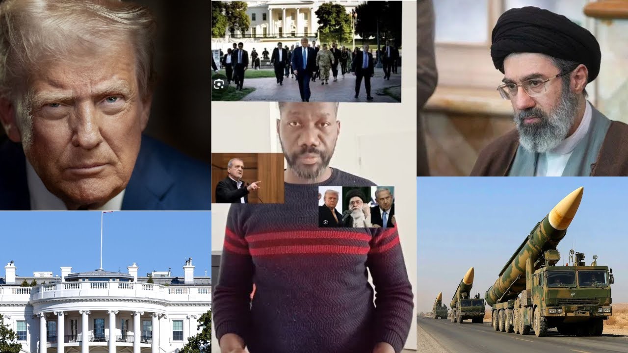 Urgent Donald trump ne peut dormir dans son palais par peur des missiles iran-iens écouter