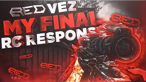 Red Vez | My Final #RedRC Response (WON) // @Vezph