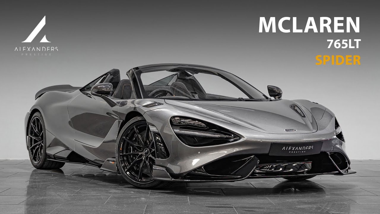 McLaren 765LT Spider - Walkaround - YouTube