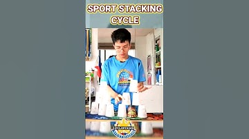 Speed of Cup Stacking Cycle in 5.94 Seconds! #sportstacking #speed #shorts
